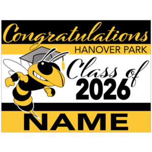 Hanover Park Graduation Lawn Signs